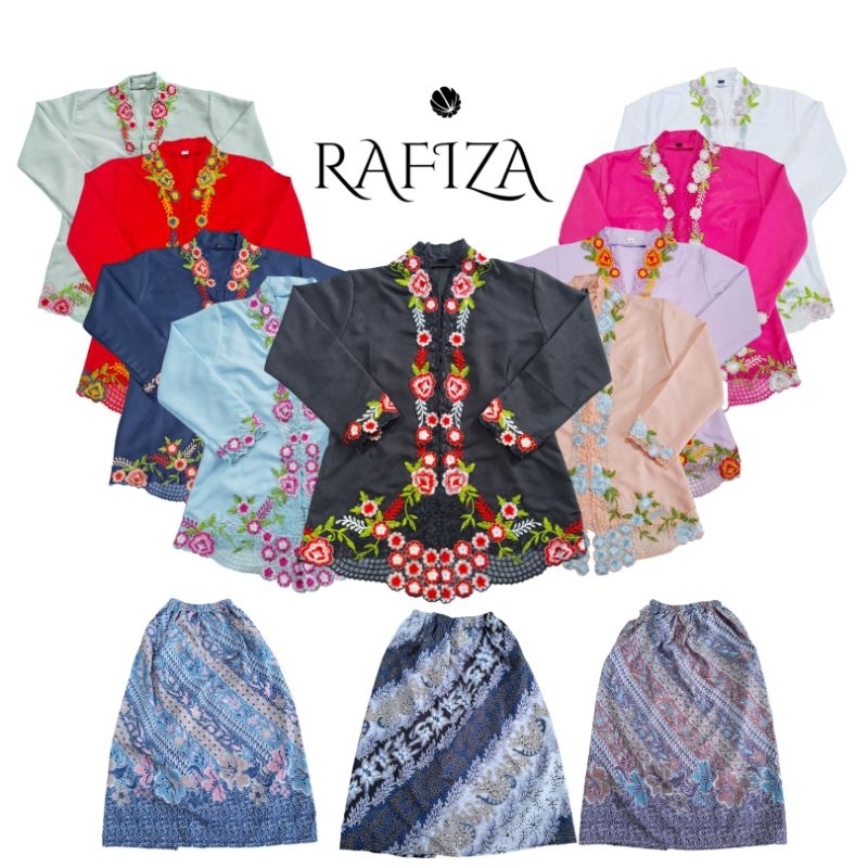4-9 Years Old Children's Brocade Kebaya Suit/Kindergarten And Elementary School Children's Kebaya/Embroidered Children's Kebaya