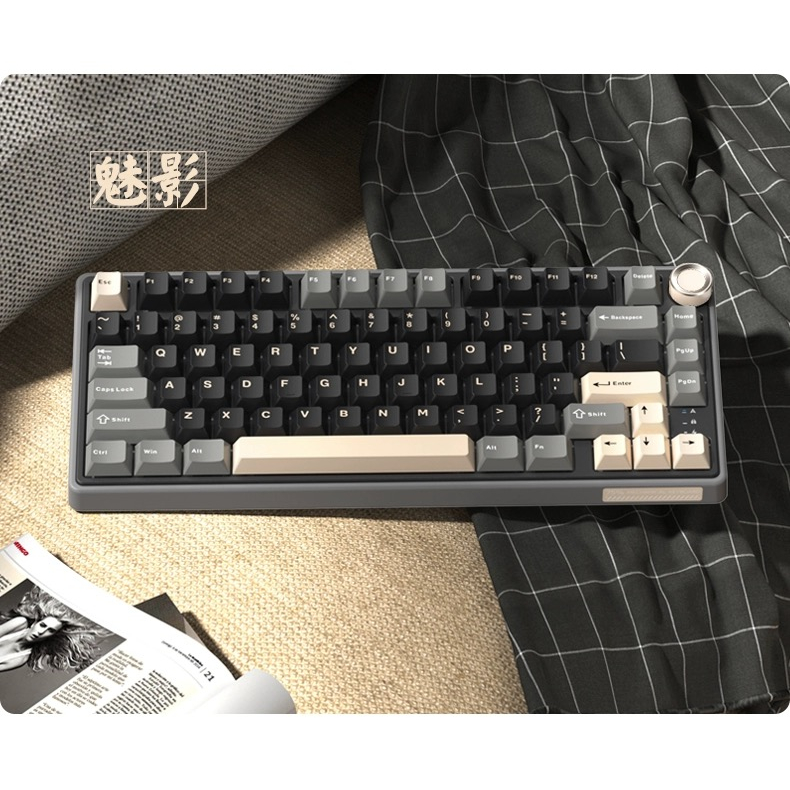 Gasket-Structure-RK-R75-RK75-Customized-Optional-Wired-RGB-LightWired-75%-Mechanical-Keyboard-Full-Key-Hot-Swap