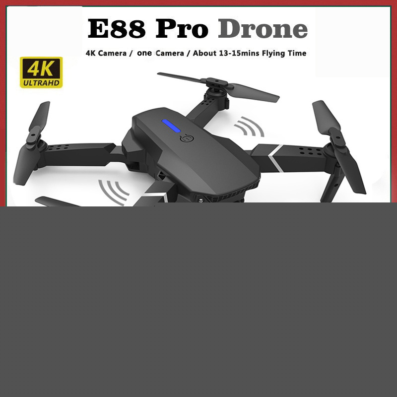 E88 drone 4K HD shooting remote control high-altitude video portable four-axis rc drone