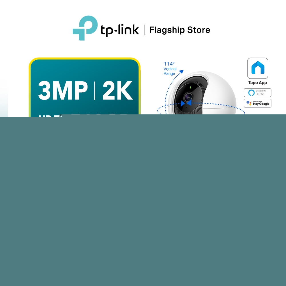 [No.1 in SG] [Best Seller]TP-Link Tapo 360 WIFI 2K QHD AI Home Security IP Camera TC70/TC71/TC72/C211