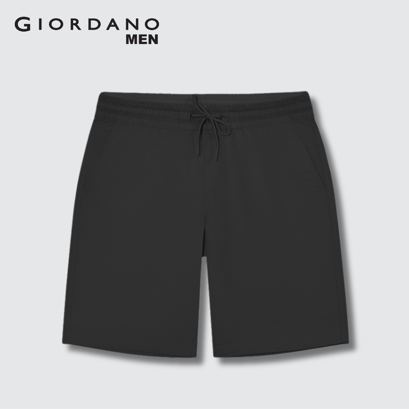 Giordano Men   Cotton Drawstring Regular Fit Shorts [New]