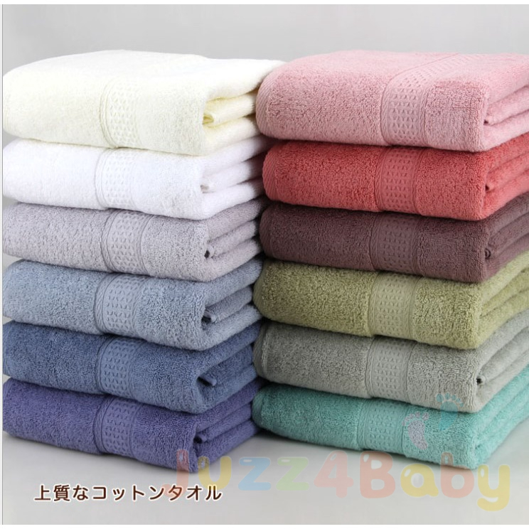 JUZZ4BABY J4B Monored   Cotton Absorbent Premium Japan Pure Cotton Bath Towel Face Towel